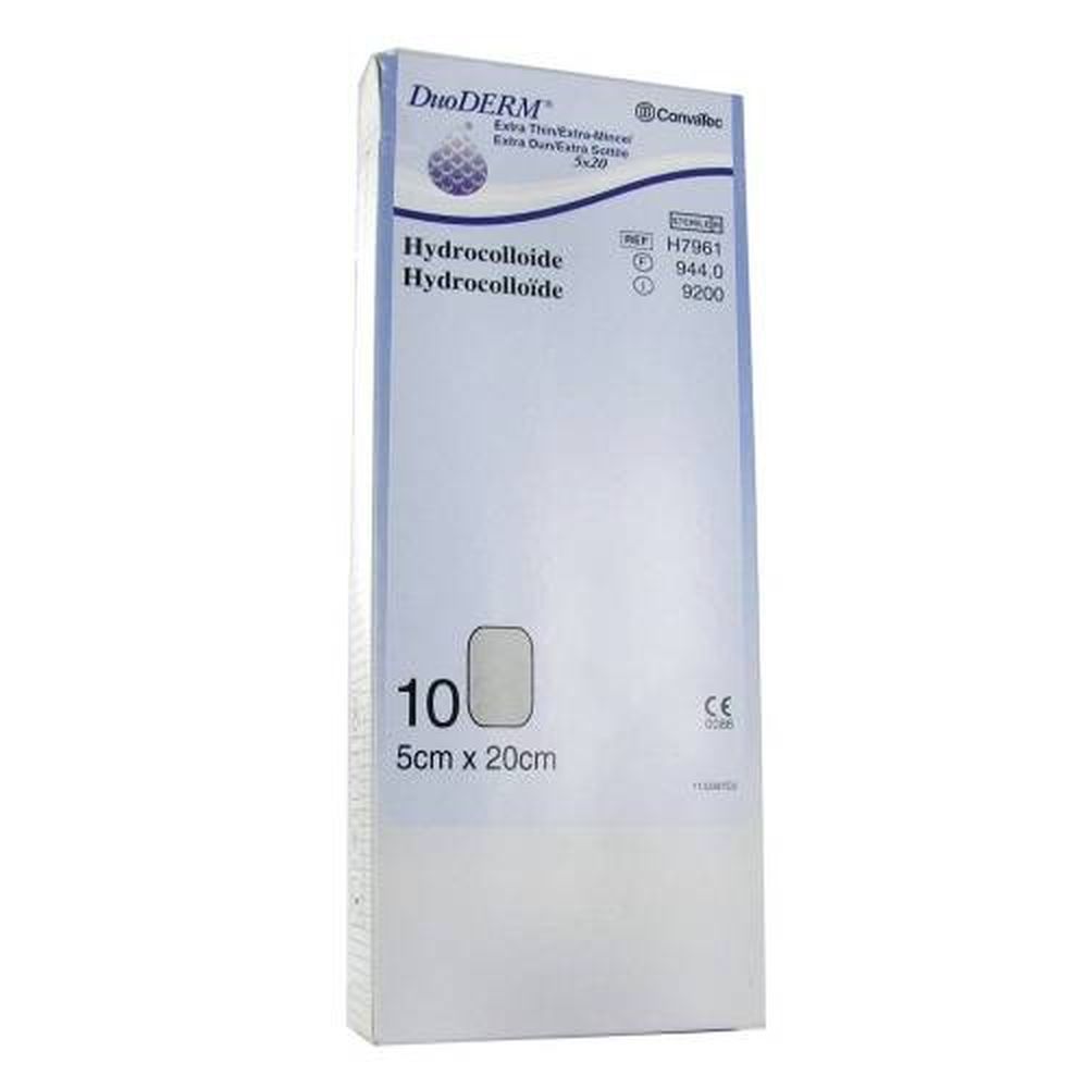 Duoderm Extra Dun Verband 5cm x 20cm 10 st