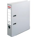 herlitz maX,file protect Breed Ordner A4 80 mm Grijs 2 Ringen 5480900 Kunststof Reliëf Staand