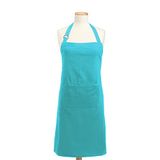 DII Katoenen verstelbare keukenschort met zak en extra lange banden, 32 x 28, commerciële schort voor heren en dames voor koken, bakken, knutselen, tuinieren, barbecue-rood