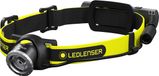 Ledlenser iH8R Hoofdlamp LED, Zwart, Geel, 600 lm, 150 m