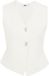 WE Fashion Gilet pour femme coupe regular en mélange de cachemire - THE STATEMENT GILET