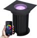 HOFTRONIC Smart LED Grondspot Zwart Vierkant RGBWW WiFi Bluetooth 5.5W IP67