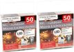Stern Fabrik 2x Draadverlichting Zilver - 50 Leds - Warm Wit - 500 cm - Afstandsbediening