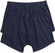 JP 1880 - Heren - Midpants set van 2 onderbroek OEKO-TEX - Navy blauw - Maat L