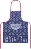 Opinel Le Petit Chef Schort Kind Blauw Katoen