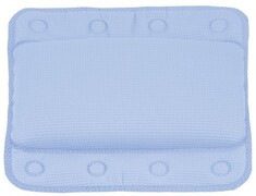 Differnz Badkussen Antislip Tutus PVC Blauw 33x23cm blauw