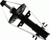 SACHS 317 419 Schokdemper Voor Renault LAGUNA III SPORT TOURER (KT0/1) 2007-2015 vooras