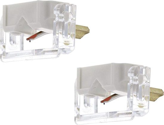 JICO N-44-7 DJ IMP Stylus (Pair) white