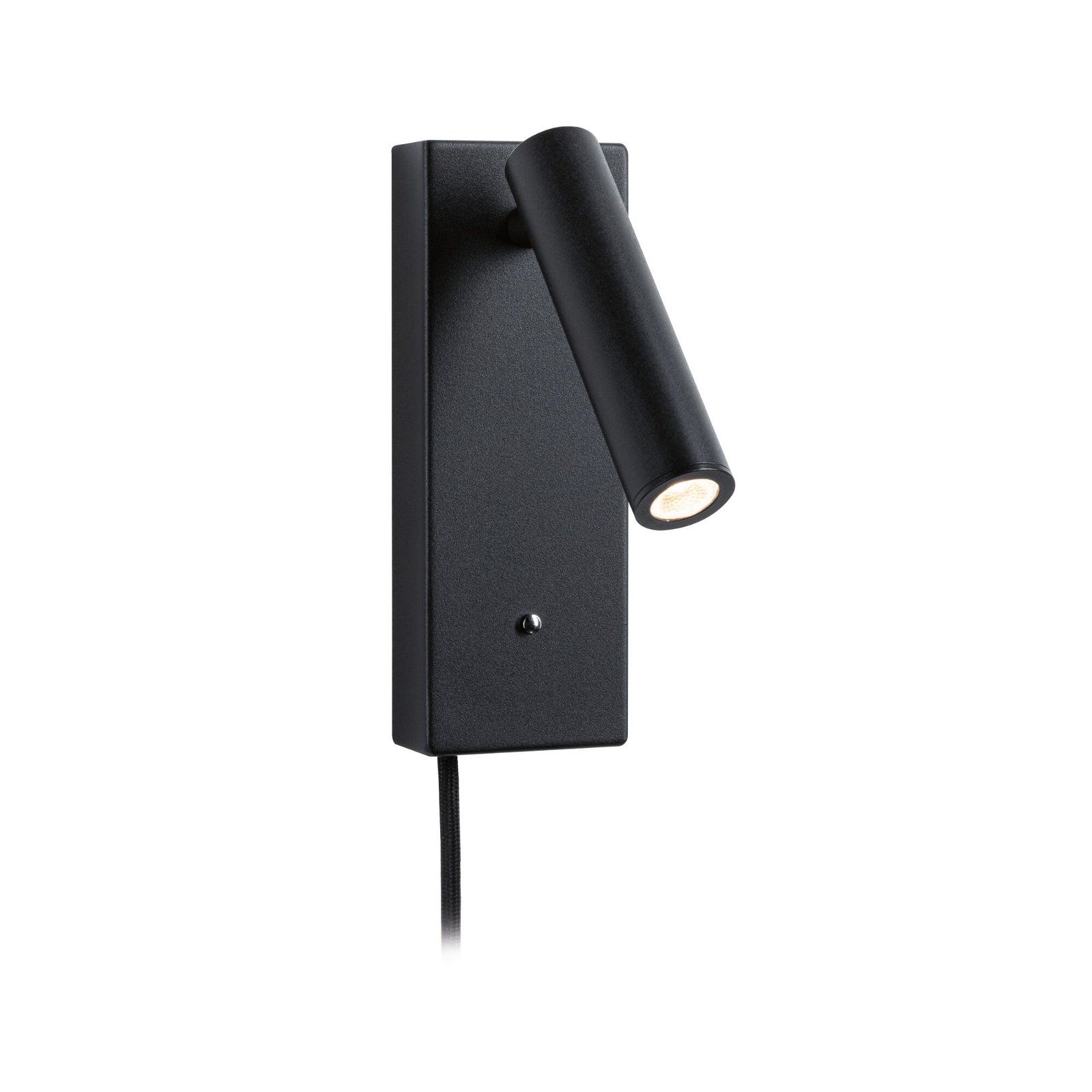 Paulmann Hulda LED Wandlamp USB C 230V 2.5W 130lm 3000K Zwart Mat