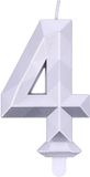 Kaars Diamond Silver Nr. 4