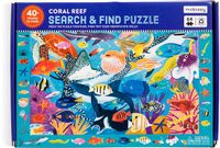 MUDPUPPY Zoek-En-Vind-Puzzel - Koraalrif - 64 Stukjes