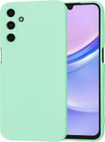 Techsuit Hoesje geschikt voor Samsung Galaxy A15 4G/5G - Soft Flex Silicone Back Cover - Mint Green