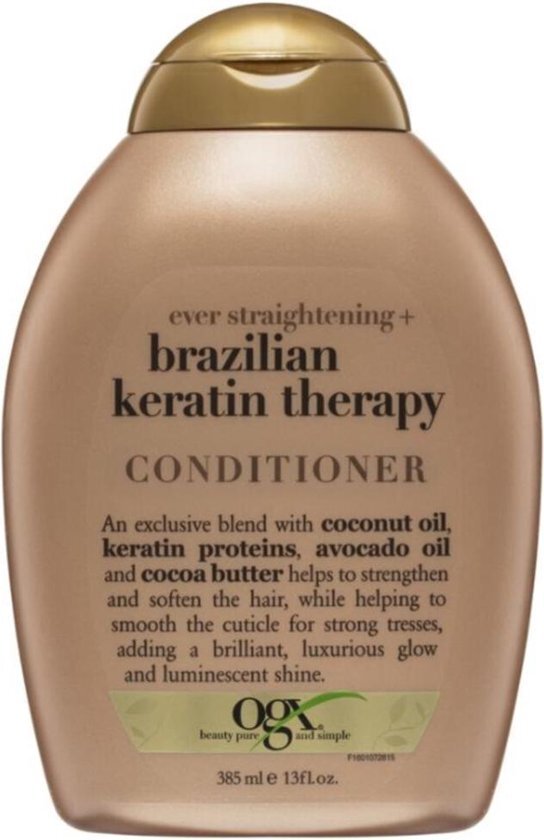 Organix Conditioner Ever Straight Brazilian Keratin Smooth 385ml