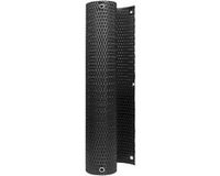 vidaXL Balkonscherm met Oogjes 600 x 80 cm Poly Rattan Zwart