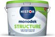 Histor Monodek Structure Muurverf – Matte Structuurverf met Fijne Korrel – Camoufleert Oneffenheden – Geurarm en Oplosmiddelvrij – Voor Binnen – Wit – 5L