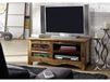 NATURE OF SPIRIT Meuble TV 110x50 Bois de récupération laqué Multicolore