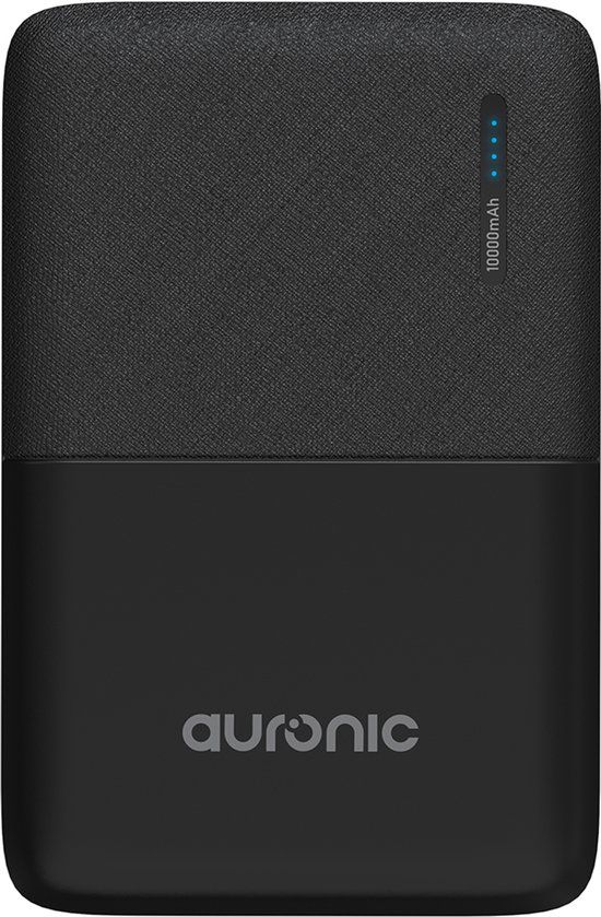 Auronic Powerbank 10.000 mAh - Zwart