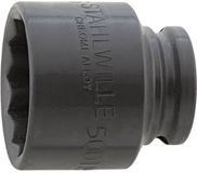 Stahlwille 50D IMP 36 23011036 Dubbel zeskant Dopsleutelinzetstuk 1/2 (12.5 mm)