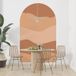Arche Stickers - Design - 80 x 130 cm - Adhésif + Protection Brillante