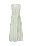 Usha Jurk XL mint green / wit