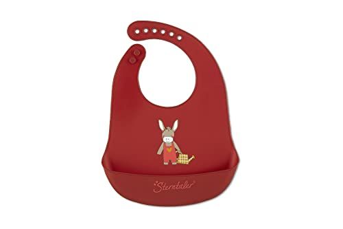 Sterntaler Siliconen Slabbetje Emmily Donkerrood - EAN: 4055579622005