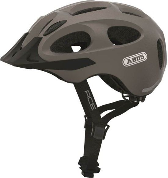Abus Youn-I Ace Helm - Metallic Silver - L (58-63 cm)