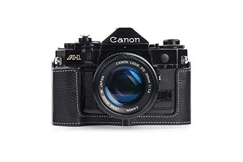 Zakao Cameratas voor Canon AE-1 AE-1P A-1 (met handvat) - Zwart