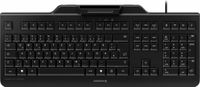 Cherry KC 1000 SC Zwart QWERTZ EU Layout Bedraad USB Toetsenbord