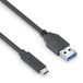 PureLink IS2601-005 USB-kabel USB 3.2 Gen 1 (3.1 Gen 1) 0,5 m USB C USB A Zwart