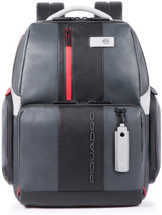 Piquadro Urban Fast Check PC Backpack 15.6'' Black/Grey