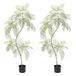 Zstar Jacaranda-boom, 2 stuks, 170 cm grote kunstplanten in pot
