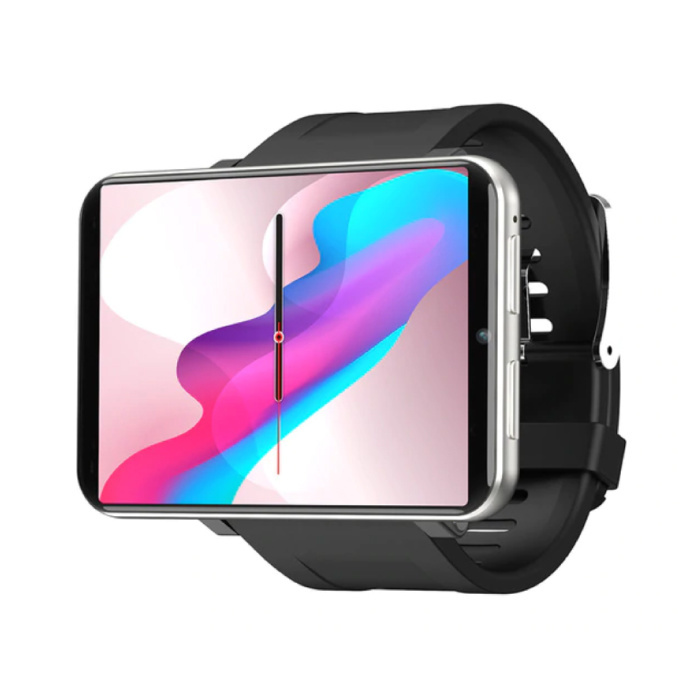 Lemfo LEM T Smartwatch Large Display - 2 86 Inch Scherm - 3GB - 32GB - Smartband Fitness Tracker Sport Activity Horloge iOS Android Zilver