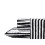 Betsey Johnson Home | Percale Collectie | Lakenset - 100% Katoen, Lichtgewicht & Ademend, Crisp & Cool, Twin, Sketchy Stripe