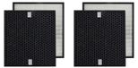 Lot de 2 filtres de remplacement pour purificateur d'air, à charbon actif