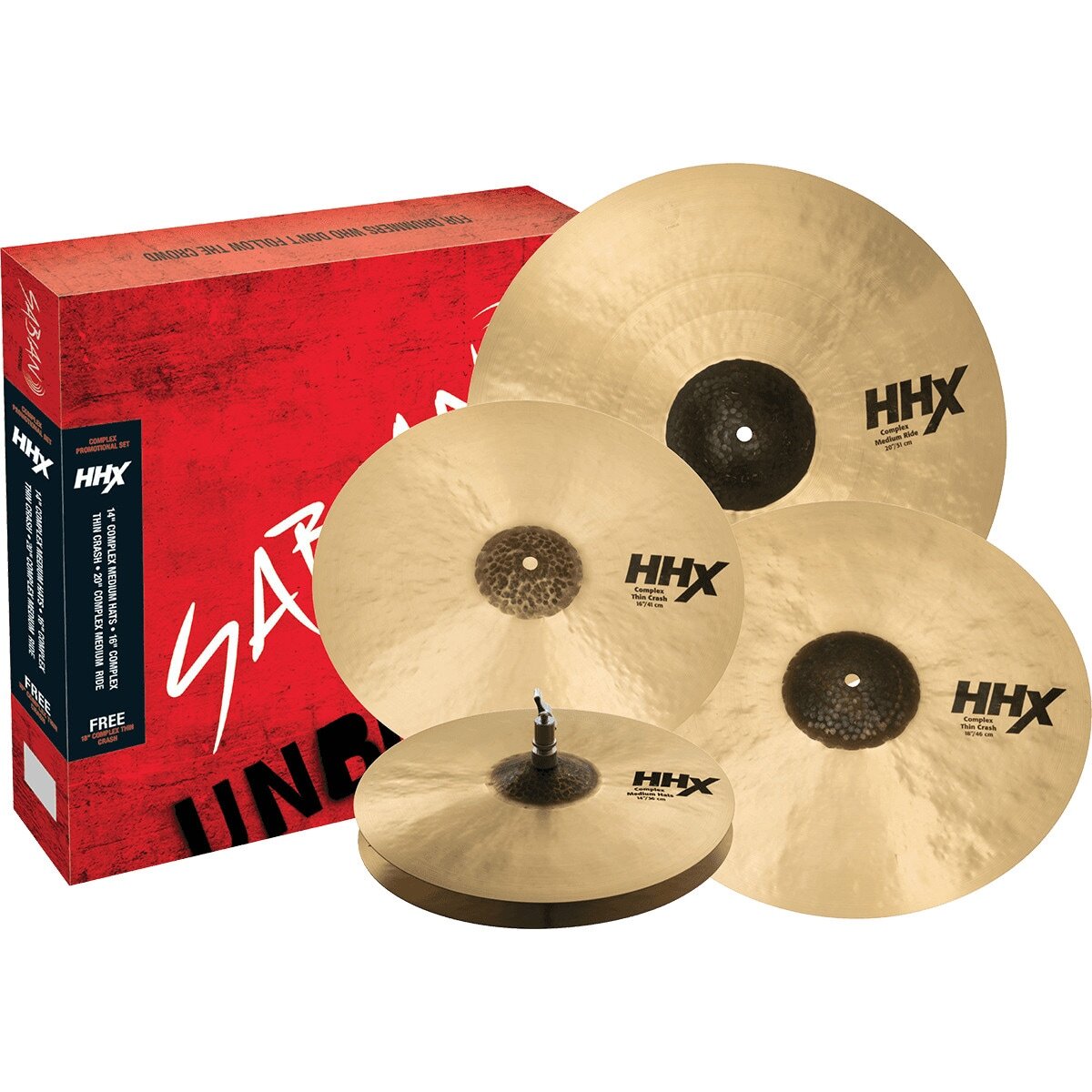 Sabian HHX Complex Promotional Set