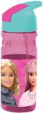 Merkloos / Sans marque Barbie Drinkfles, Rietjesbeker, Multi kleuren, 250 ml, BPA-vrij, Vaatwasserbestendig
