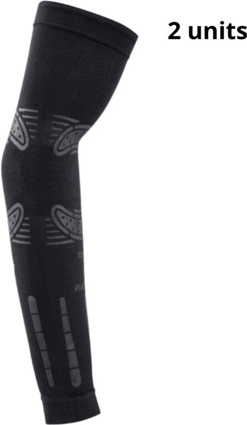 Floky No Strain Armsleeve (2 Pack) Black XS/S