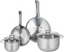 Elo Profi Brillant Set de 2 poêles 24 et 28 cm et 2 casseroles 16 et 24 cm