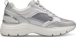 Tamaris VEGAN Sneaker - Dames - Wit/Zilver - Maat 40