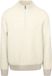 BOSS Kobear Half Zip Trui Wool Blend Ecru - Maat L - Heren - Quarter zip