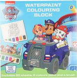 Merkloos Paw Patrol Waterverf Kleurboek - Multicolor - 20x20cm - Merkloos