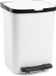 Plasticforte Toyma Pedaalemmer - wit - 26 liter