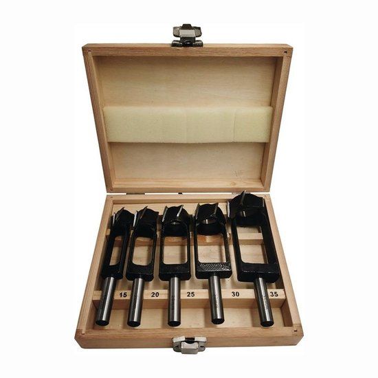 Fisch-Tools Set Schijvensnijders - 5-delig - Meersnijdend - 13 mm Schacht