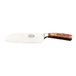 Rockingham Forge Sunrise Collection 5" Santoku mes, roestvrij staal met hars handvat, Amber Bruin