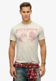 Superdry Lo-fi Outdoor Mono Relaxed T-shirt Heren S Ice Grey Marl