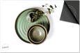 Dietrix Inductie beschermer 60x52 - Bestek - Servies Groen en blaadje