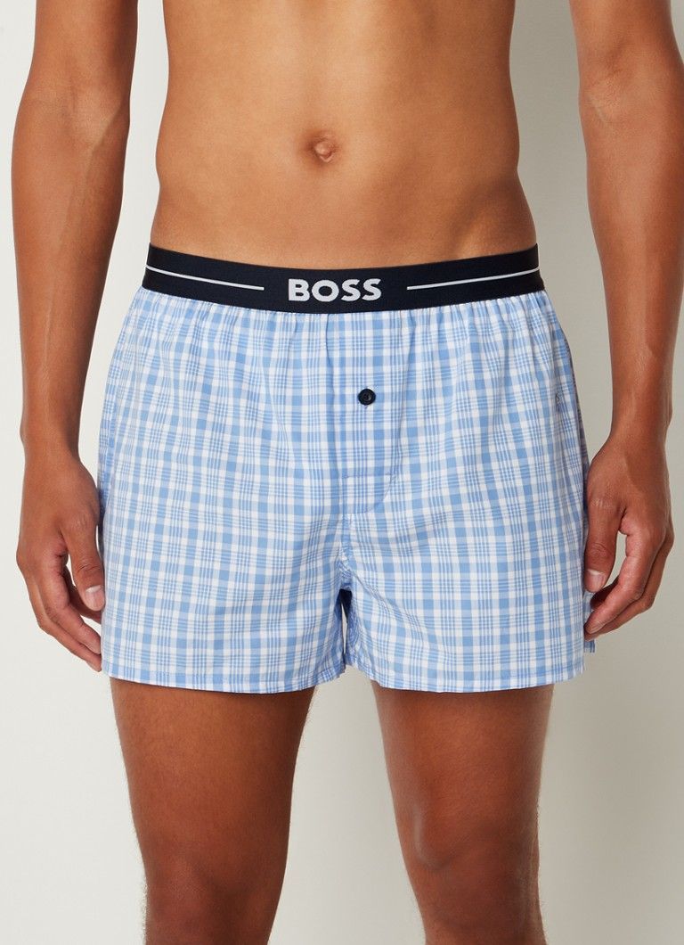 HUGO BOSS Boxershorts met print in 2-pack