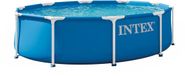 Intex Metal Frame Opzetzwembad Set - Ø 305 cm x 76 cm met filterpomp
