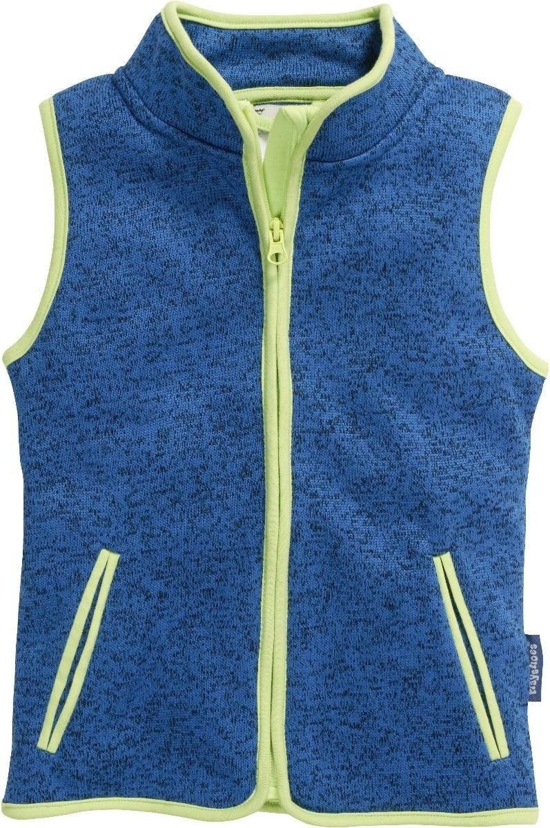 Playshoes bodywarmer Knit fleece junior blauw - 4010952469943