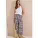 cecil Icecat 7/8-broek met High Waist en Wide Leg pijpen in een Loose Fit pasvorm